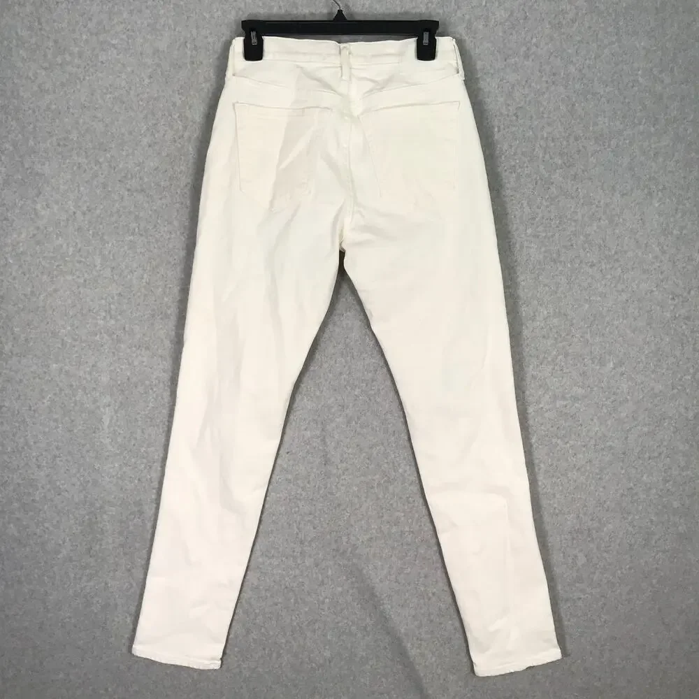 Abercrombie Fitch Jeans Mens 28x32 Athletic Skinny Knee Holes Distressed Stretch